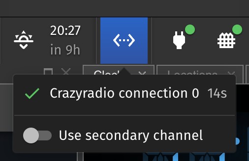 Crazyradio connection