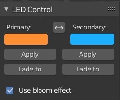 LED Control panel